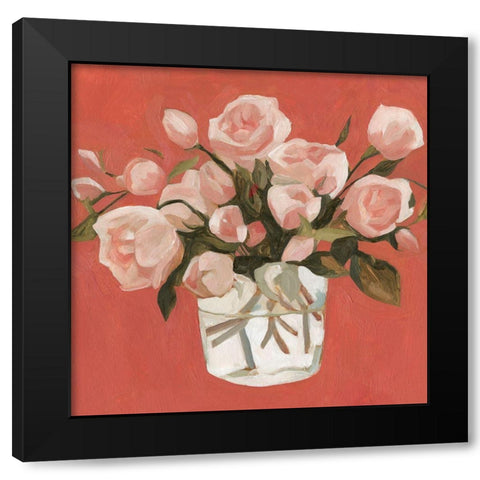 Bright Blooms IV Black Modern Wood Framed Art Print with Double Matting by Scarvey, Emma