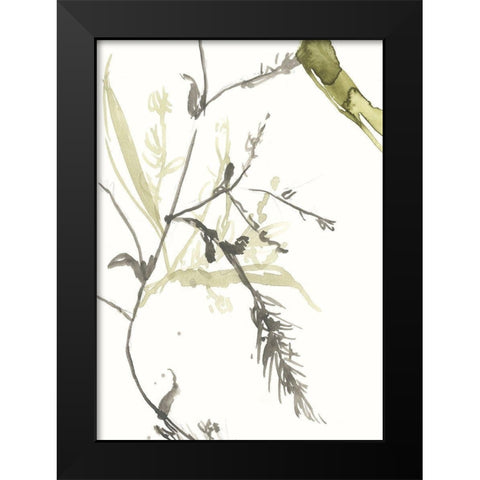 Under Sea Forest V Black Modern Wood Framed Art Print by Goldberger, Jennifer