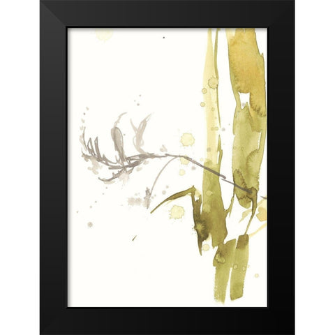 Under Sea Forest VII Black Modern Wood Framed Art Print by Goldberger, Jennifer