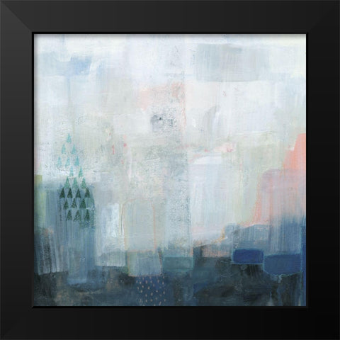 Boulder Coast I Black Modern Wood Framed Art Print by Borges, Victoria