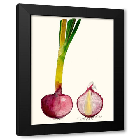 Early Harvest IV Black Modern Wood Framed Art Print with Double Matting by Ludwig, Alicia