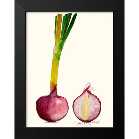 Early Harvest IV Black Modern Wood Framed Art Print by Ludwig, Alicia