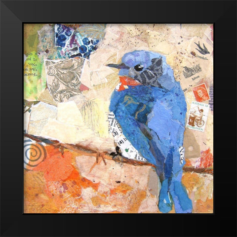 Signs of Spring I Black Modern Wood Framed Art Print by St. Hilaire, Elizabeth