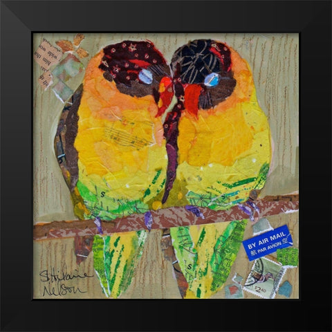 Dear One I Black Modern Wood Framed Art Print by St. Hilaire, Elizabeth