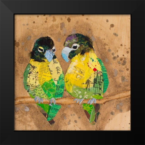 Dear One II Black Modern Wood Framed Art Print by St. Hilaire, Elizabeth