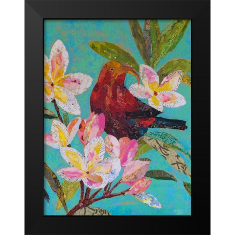 Hawaiian Bird II Black Modern Wood Framed Art Print by St. Hilaire, Elizabeth