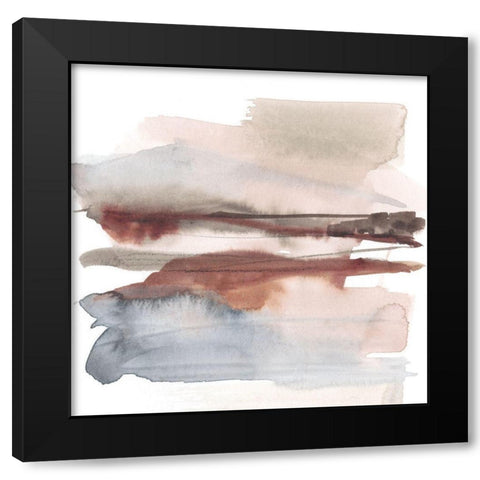 Earth Horizon VI Black Modern Wood Framed Art Print with Double Matting by Goldberger, Jennifer
