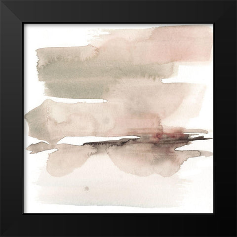 Earth Horizon VII Black Modern Wood Framed Art Print by Goldberger, Jennifer