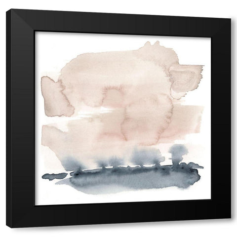 Earth Horizon VIII Black Modern Wood Framed Art Print with Double Matting by Goldberger, Jennifer