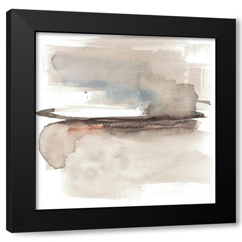 Earth Horizon IX Black Modern Wood Framed Art Print by Goldberger, Jennifer