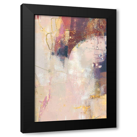 Quirk I Black Modern Wood Framed Art Print by Jachimiec, Sue