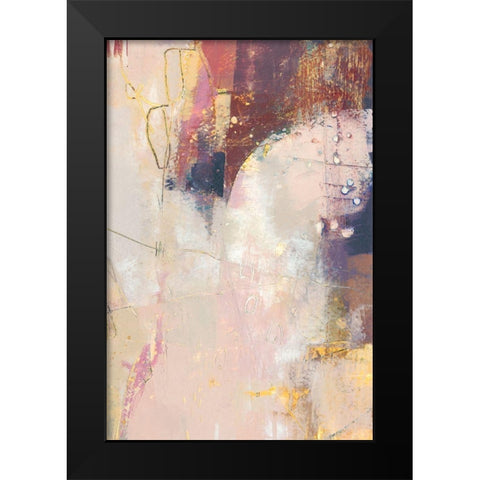 Quirk I Black Modern Wood Framed Art Print by Jachimiec, Sue