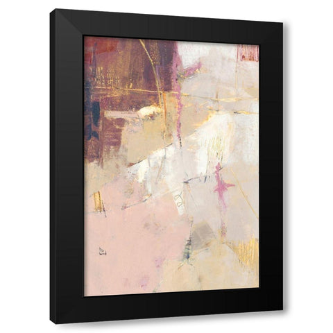 Quirk II Black Modern Wood Framed Art Print with Double Matting by Jachimiec, Sue
