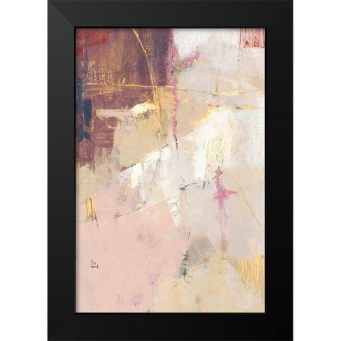 Quirk II Black Modern Wood Framed Art Print by Jachimiec, Sue