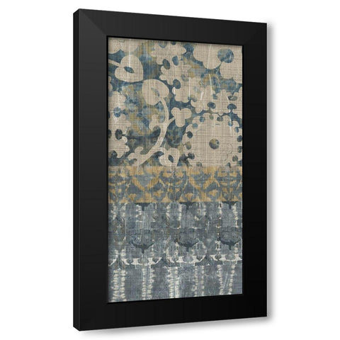 Cloth Collector II Black Modern Wood Framed Art Print with Double Matting by Zarris, Chariklia