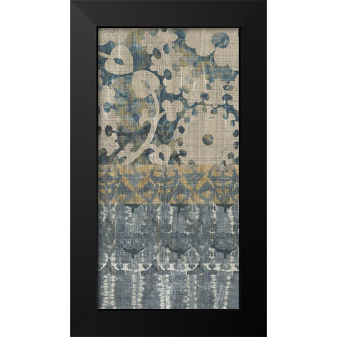 Cloth Collector II Black Modern Wood Framed Art Print by Zarris, Chariklia