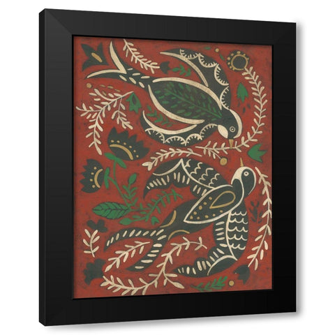 Flight Bound II Black Modern Wood Framed Art Print with Double Matting by Zarris, Chariklia