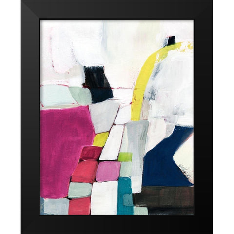 Bevy I Black Modern Wood Framed Art Print by Borges, Victoria