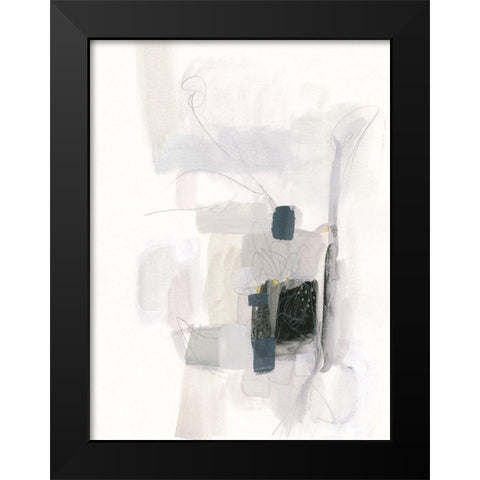 Spree I Black Modern Wood Framed Art Print by Borges, Victoria