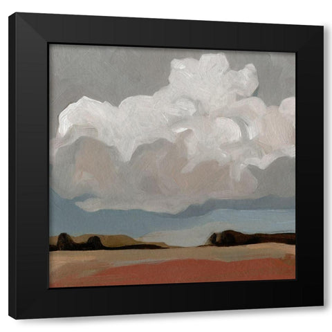 Cloud Formation I Black Modern Wood Framed Art Print with Double Matting by Scarvey, Emma