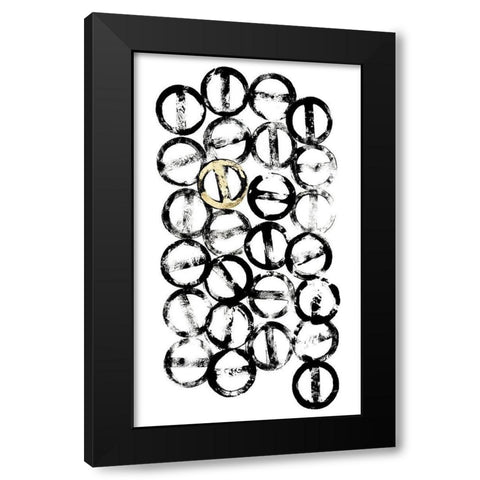 Turn Keys I Black Modern Wood Framed Art Print with Double Matting by Guthrie, Jenna