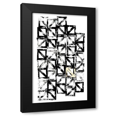 Turn Keys II Black Modern Wood Framed Art Print by Guthrie, Jenna