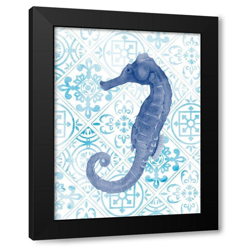 Marine Morocco I Black Modern Wood Framed Art Print with Double Matting by Popp, Grace