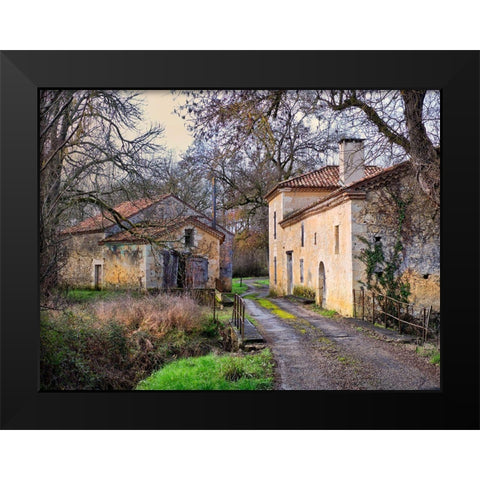 Pastoral Countryside XII Black Modern Wood Framed Art Print by Chester, Colby