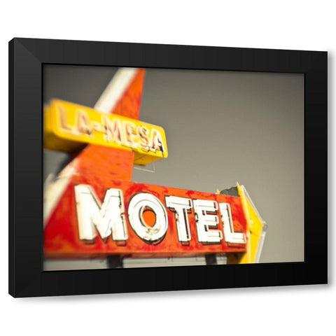 Cafe Rock II Black Modern Wood Framed Art Print by Quintero, Sonja