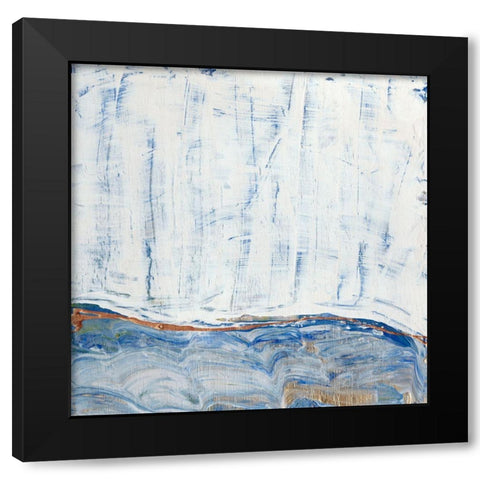 Blue Highlands I Black Modern Wood Framed Art Print by Ludwig, Alicia