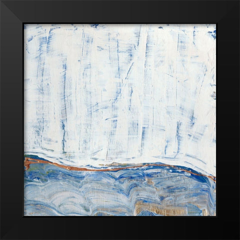 Blue Highlands I Black Modern Wood Framed Art Print by Ludwig, Alicia