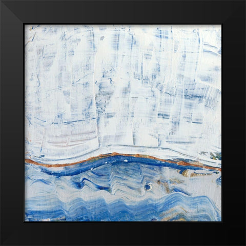 Blue Highlands III Black Modern Wood Framed Art Print by Ludwig, Alicia
