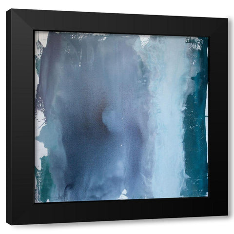 Lost in Stillness Black Modern Wood Framed Art Print by Contacessi, Julia