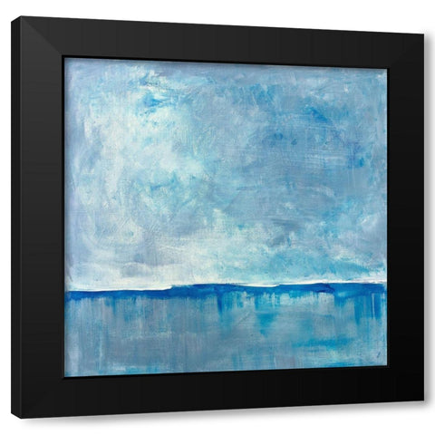 Salt Black Modern Wood Framed Art Print by Contacessi, Julia