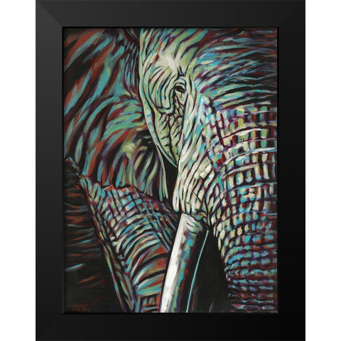 Powerful Wildlife I Black Modern Wood Framed Art Print by Vitaletti, Carolee