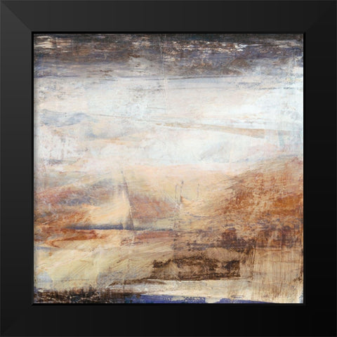 Translate I Black Modern Wood Framed Art Print by Gordon, Sharon