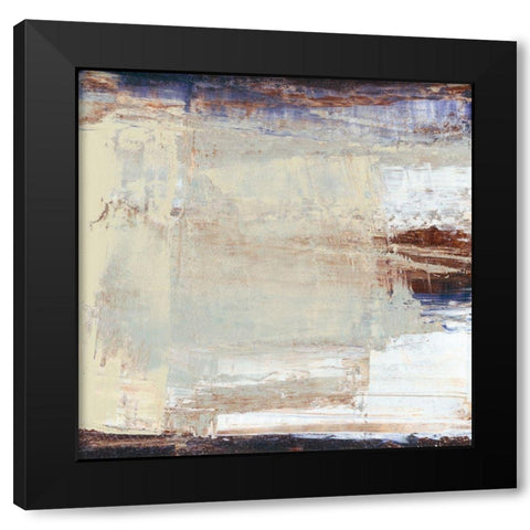 UA Translate II Black Modern Wood Framed Art Print with Double Matting by Gordon, Sharon
