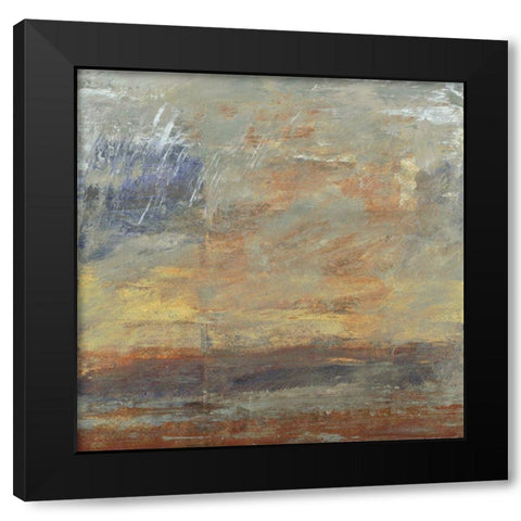 Translate III Black Modern Wood Framed Art Print with Double Matting by Gordon, Sharon