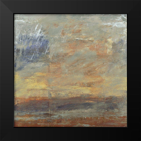 Translate III Black Modern Wood Framed Art Print by Gordon, Sharon