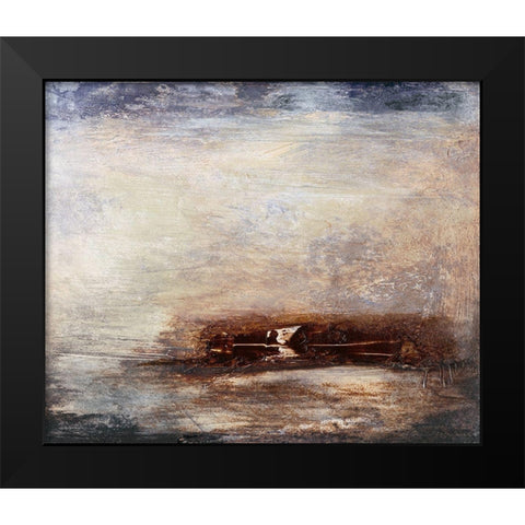Horizon at Nightfall III Black Modern Wood Framed Art Print by Gordon, Sharon