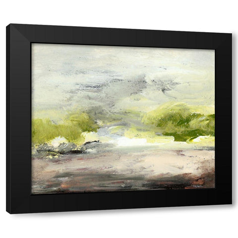 Horizon at Daybreak II Black Modern Wood Framed Art Print by Gordon, Sharon