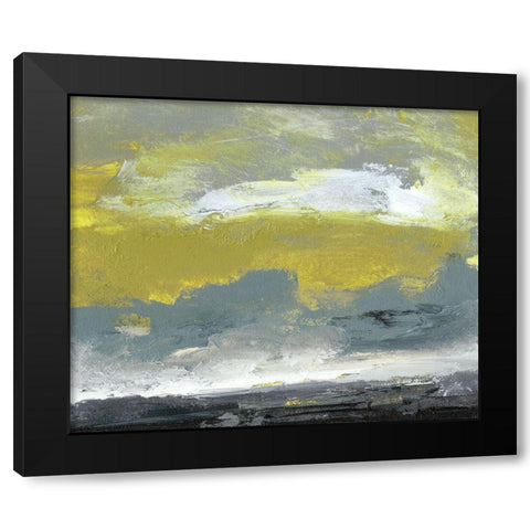 Horizon at Daybreak IV Black Modern Wood Framed Art Print with Double Matting by Gordon, Sharon