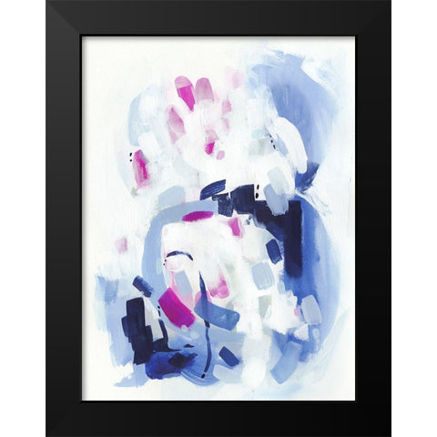 North Shore II Black Modern Wood Framed Art Print by Borges, Victoria