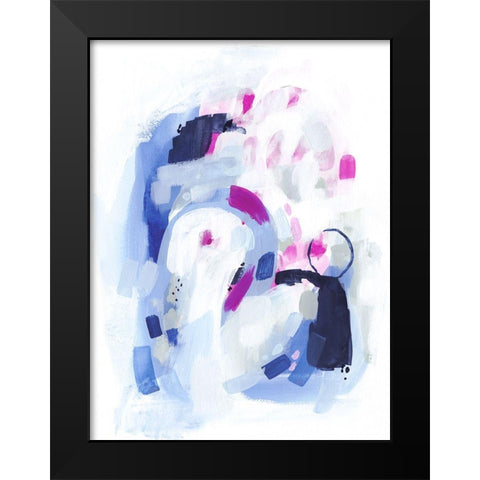 North Shore III Black Modern Wood Framed Art Print by Borges, Victoria