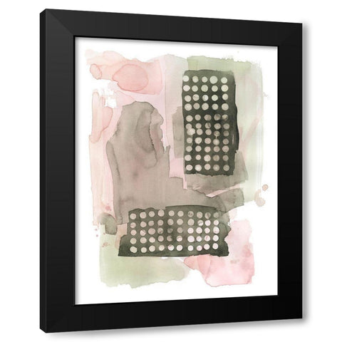 Watermelon Seeds I Black Modern Wood Framed Art Print by Popp, Grace