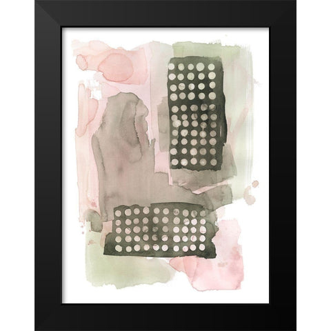 Watermelon Seeds I Black Modern Wood Framed Art Print by Popp, Grace