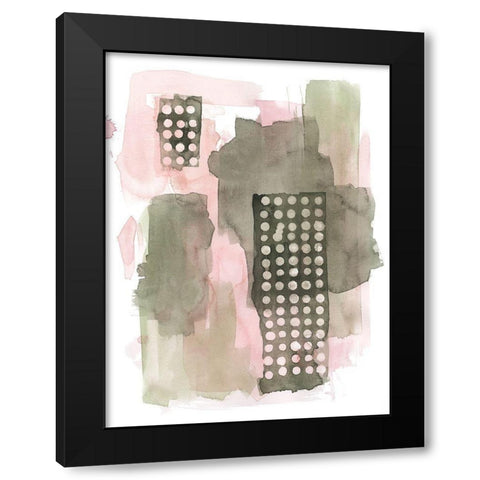 Watermelon Seeds II Black Modern Wood Framed Art Print by Popp, Grace