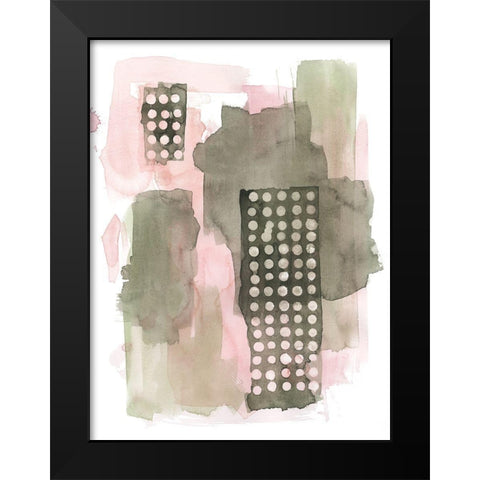 Watermelon Seeds II Black Modern Wood Framed Art Print by Popp, Grace