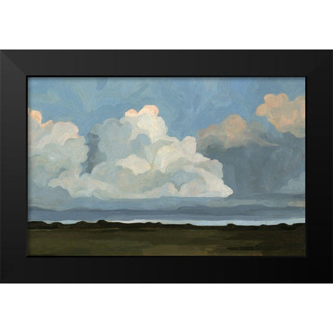 Cloudscape I Black Modern Wood Framed Art Print by Scarvey, Emma