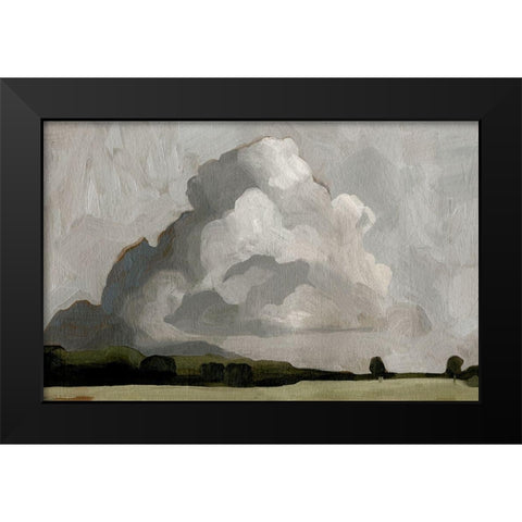 Cloudscape II Black Modern Wood Framed Art Print by Scarvey, Emma